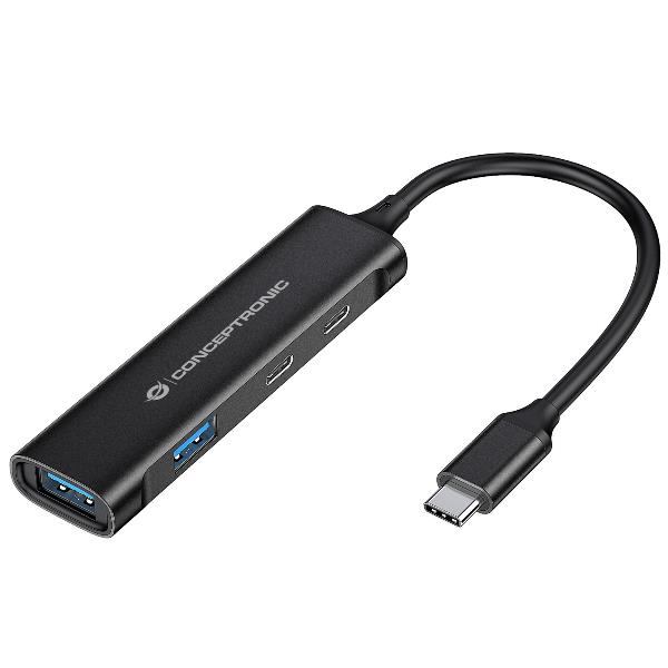 Conceptronic 4-PORT USB 3.0 HUB  2 USB-C 2USB A